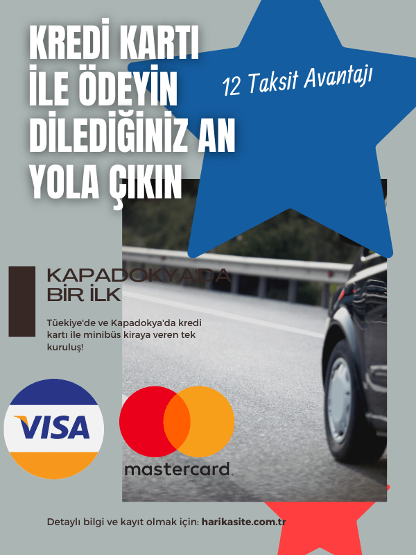 Аренда микроавтобуса с сертификатом d2 в Каппадокии