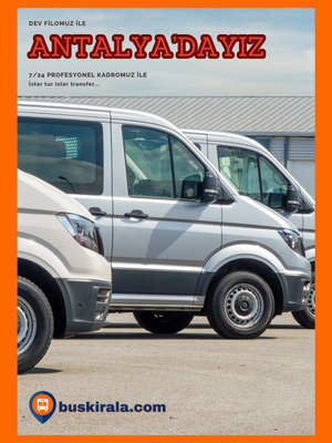 Аренда микроавтобусов для туристов в Анталии